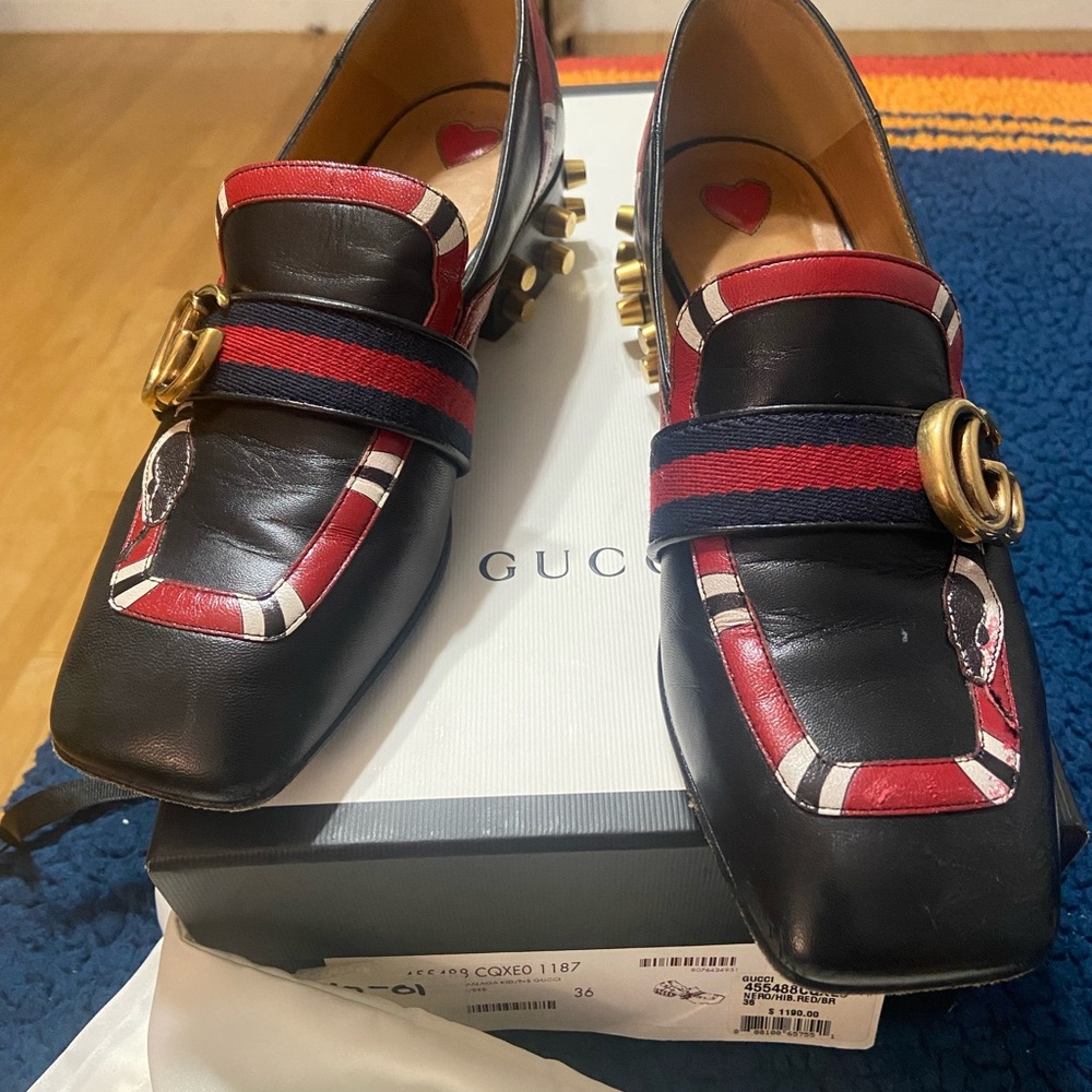 Authentic Gucci Stud Shoes! - image 1